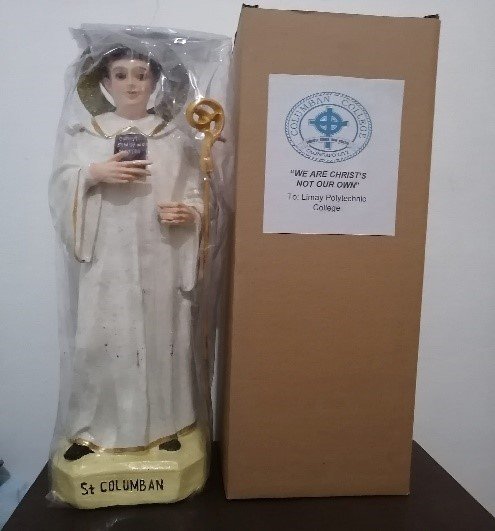 LPC receives St. Columban image