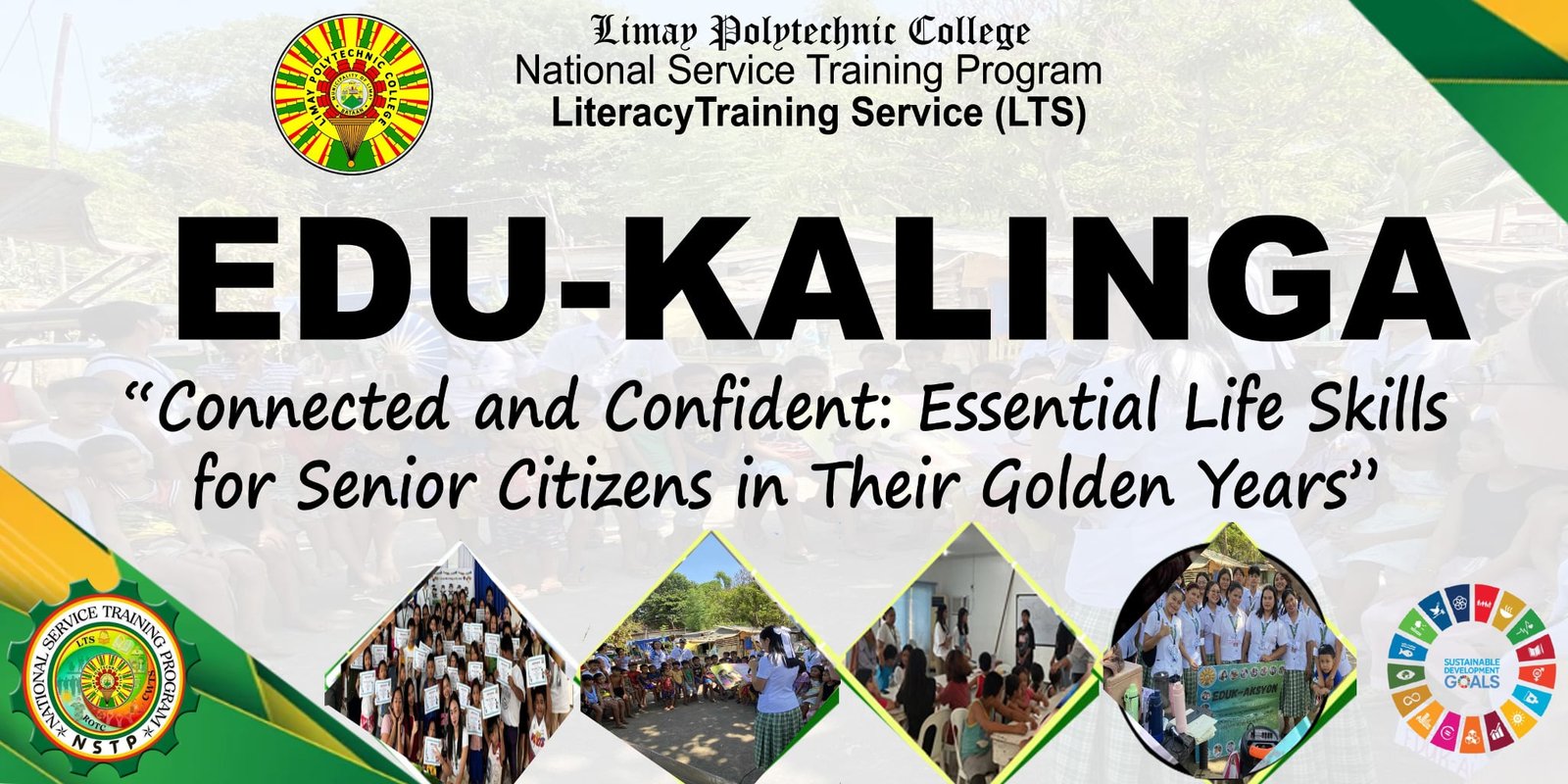 EDU-KALINGA "Connected and Confident : Essential Life  Skills for Senior Citizen in Their Golden Years"