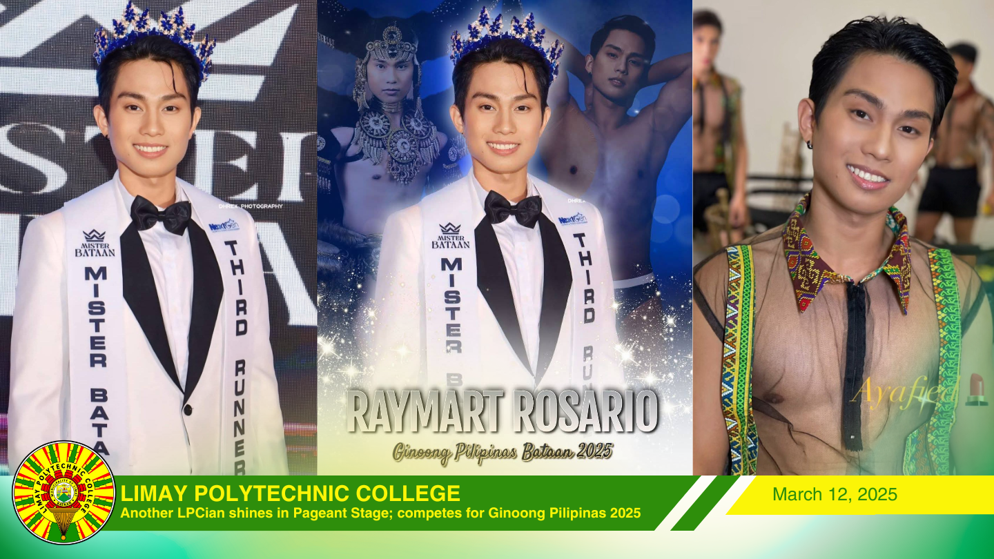 Another LPCian shines in Pageant Stage; competes for Ginoong Pilipinas 2025