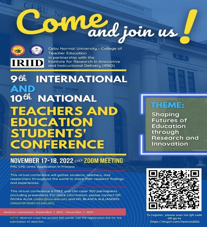 Education studes present papers in ITES Conference