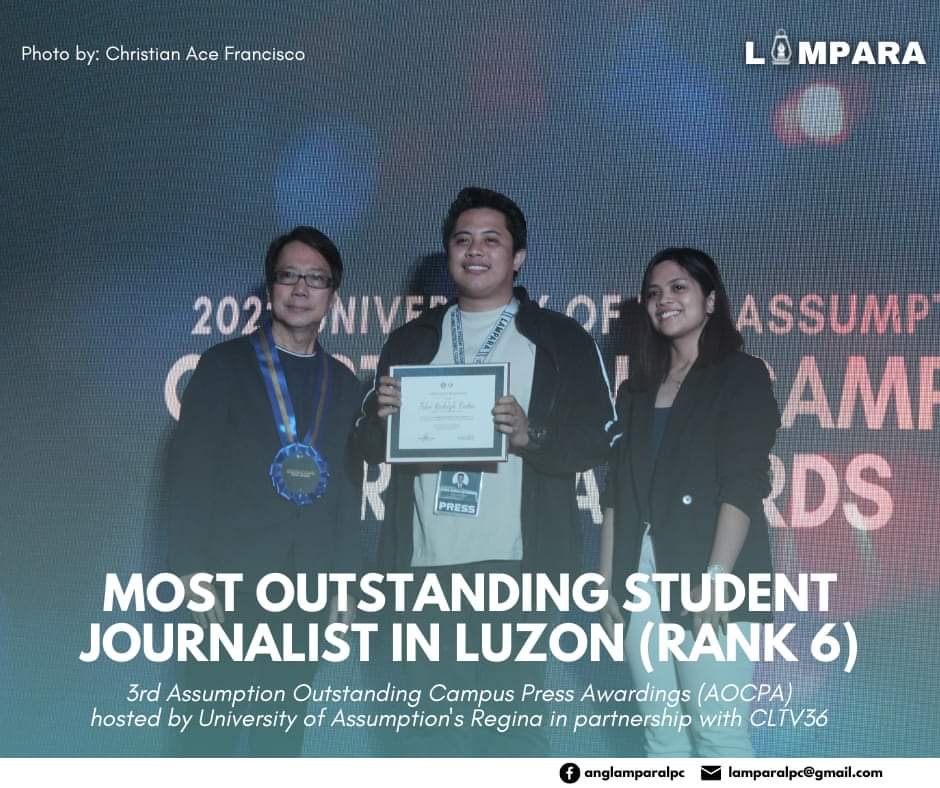 Barbin caps Outstanding Campus Student Journalist in Luzon 2022 stint