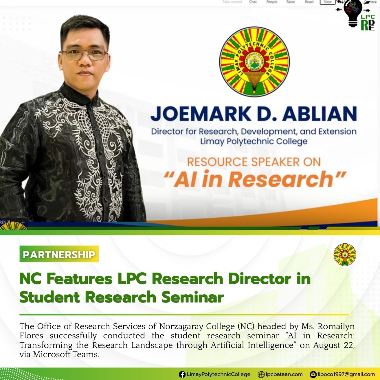 Norzagaray College Features LPC Research Director in Student Research Seminar