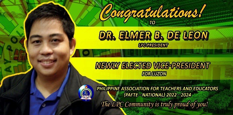 Dr. De Leon elected VP-Luzon in PAFTE National