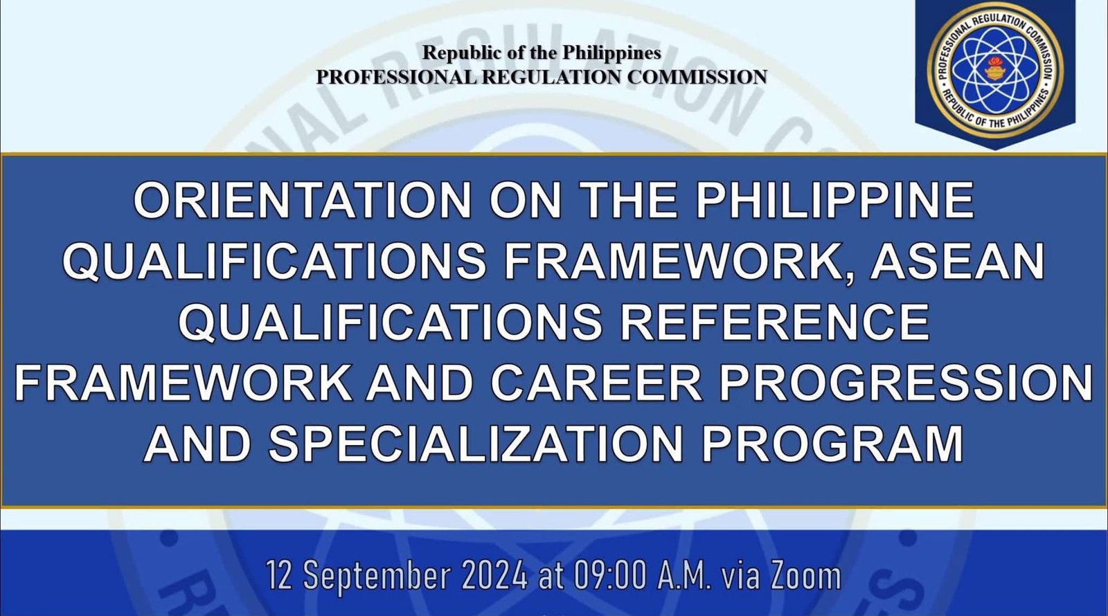 De Leon joins PQF, ARQF Onboard Orientation