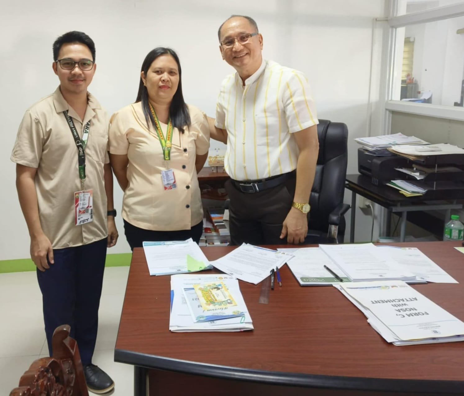 DepEd Bataan SDS, PSDS affirm LPC's partnership initiative