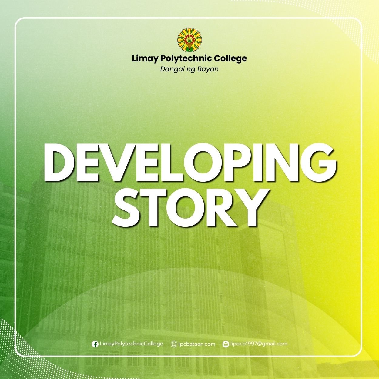 𝗗𝗘𝗩𝗘𝗟𝗢𝗣𝗜𝗡𝗚 𝗦𝗧𝗢𝗥𝗬 | First-hand Student Handbook coming out soon