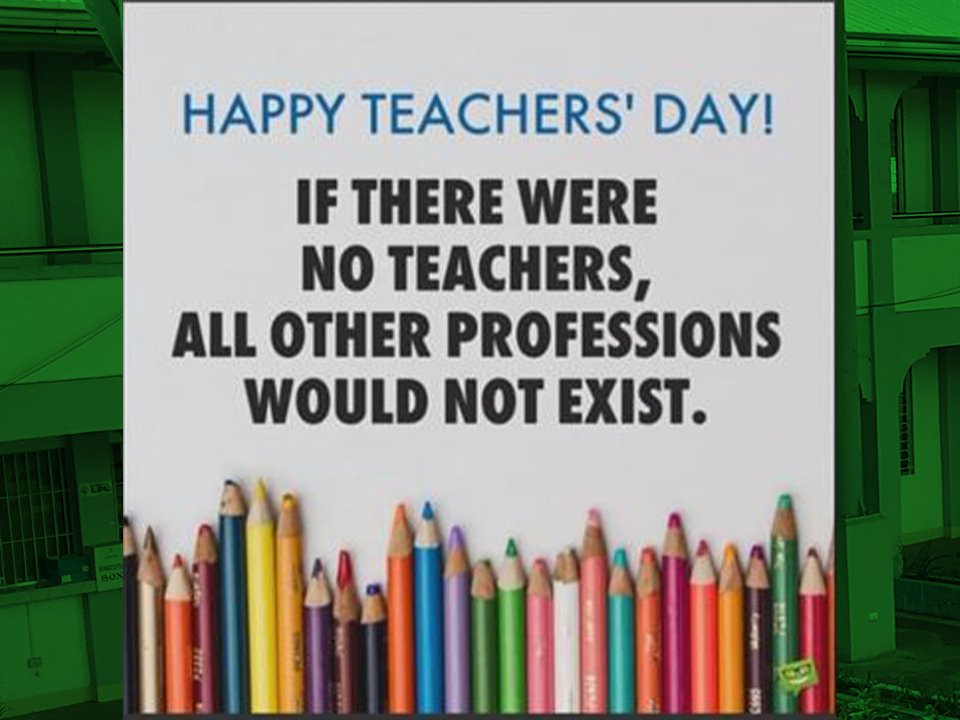 Tribute to Teachers