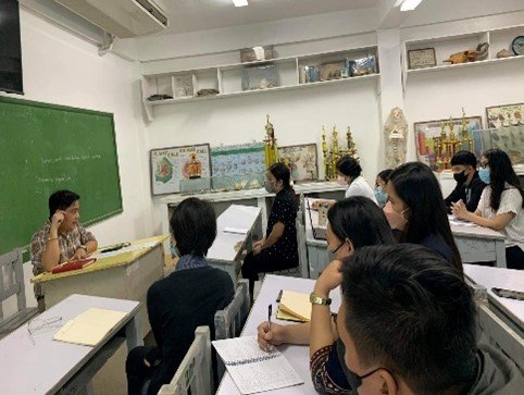 Faculty presents pre-assessment, report of accomplishment, professional sharing