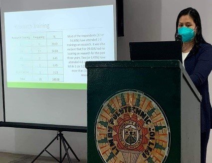 Samonte, Mendoza present CRP; Genese reports research findings