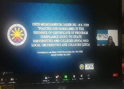 LPC attends Coordination Meeting with CHED-recognized LUCs