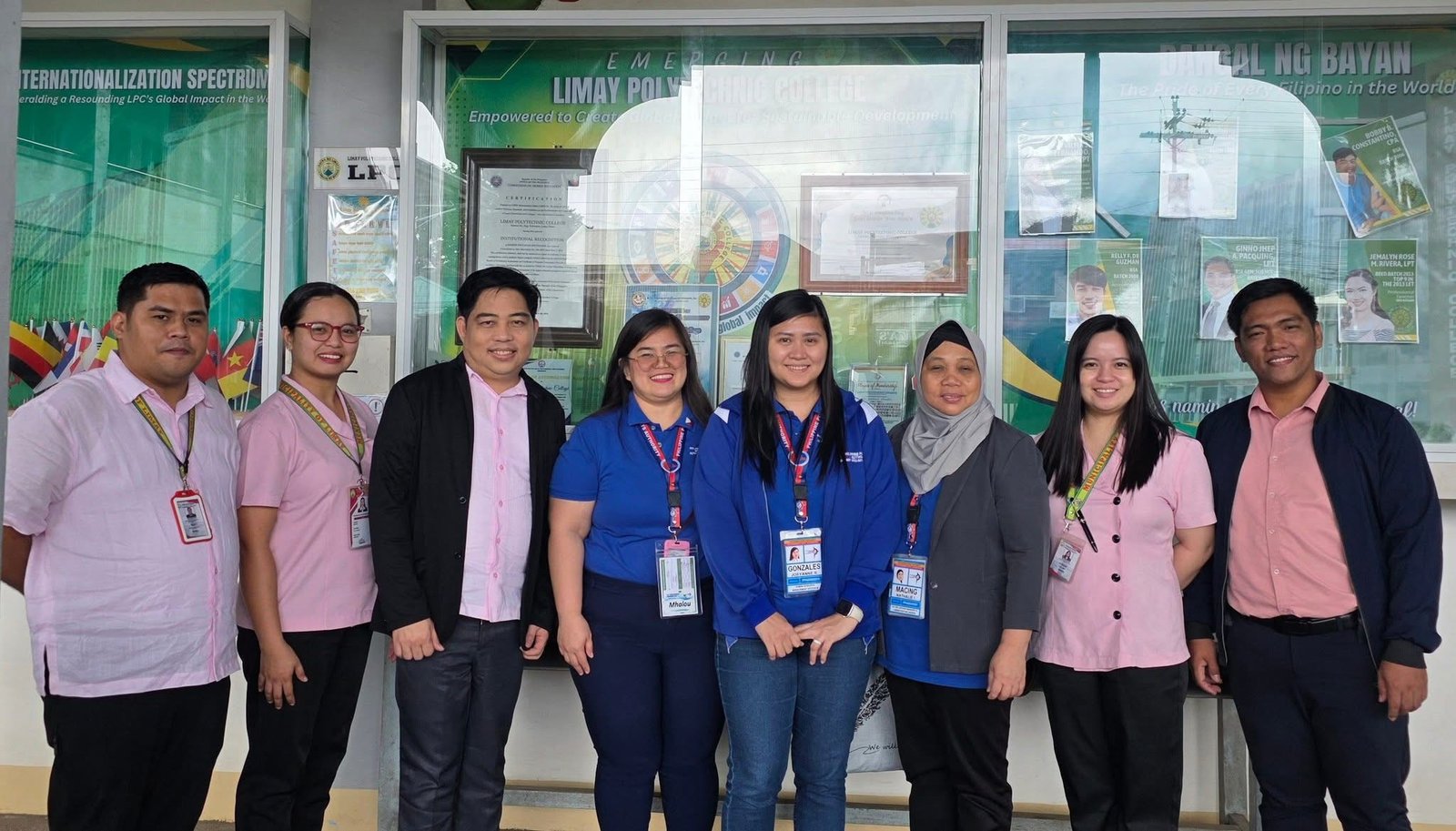 PPA officials admire LPC Biz Hub Emporium, pledge corporate donations