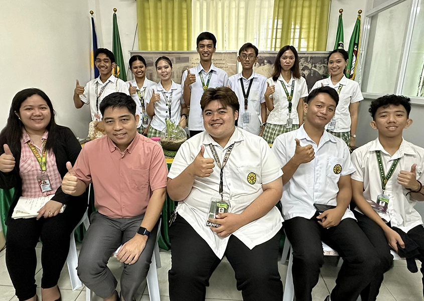 New SSC officers pave courtesy call with President