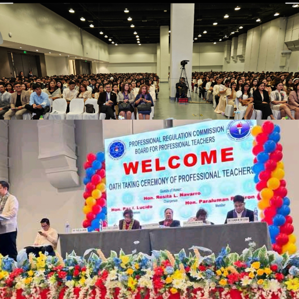 PRC Region 3 stages LEPT Passers' Oath taking at SMX Clark