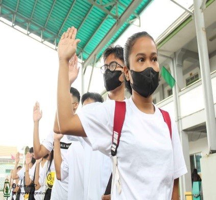 LPC holds 1st Flag Ceremony for S.Y. 2022-2023