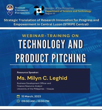 RDE joins invitational webinar on technology and product pitching