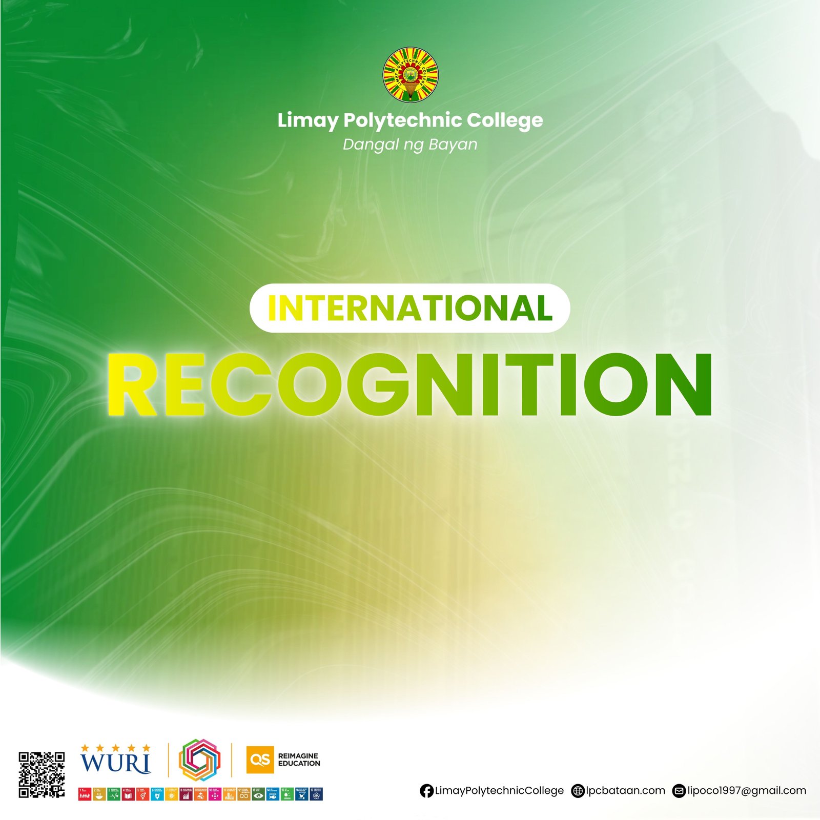 𝗜𝗡𝗧’𝗟 𝗥𝗘𝗖𝗢𝗚𝗡𝗜𝗧𝗜𝗢𝗡 | LPC prexy receives World Integrity Prize Award 2026