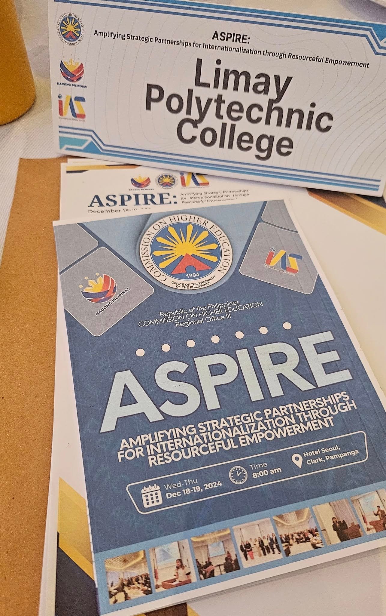 LPC invited to CHED's ASPIRE to inspire TEIs