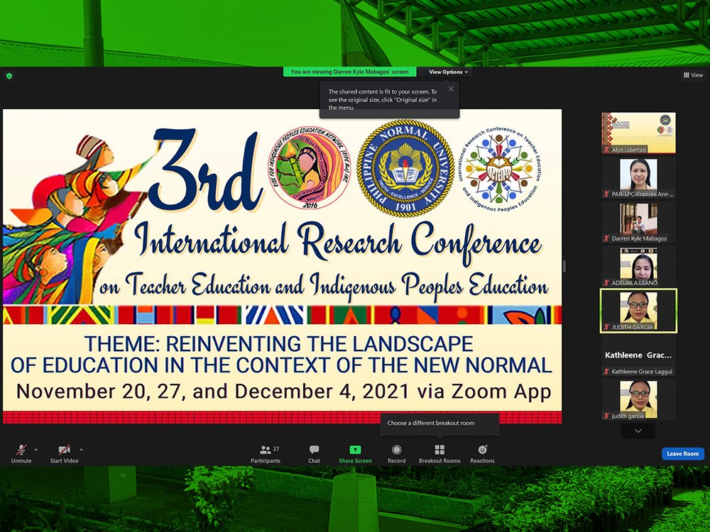 LPC Faculty and Student present research in the 3rd International Research Conference on TEIPE
