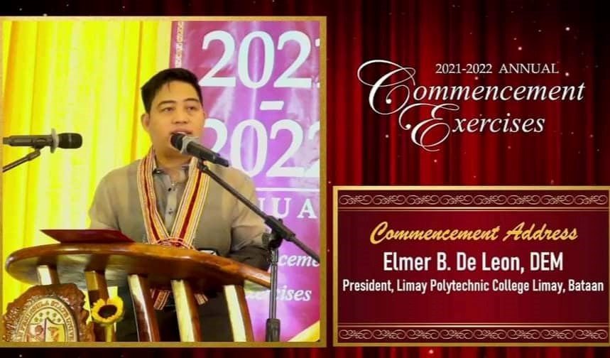 Dr. De Leon invited Commencement Speaker at BPSU