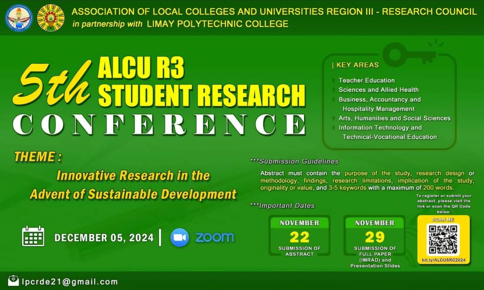 LPC hosts 5th ALCUR3 Student Research Conference
