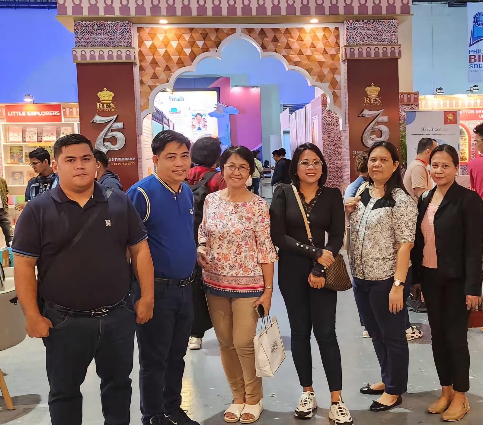 Library Team and Advisory Board visit MIBF at SMX