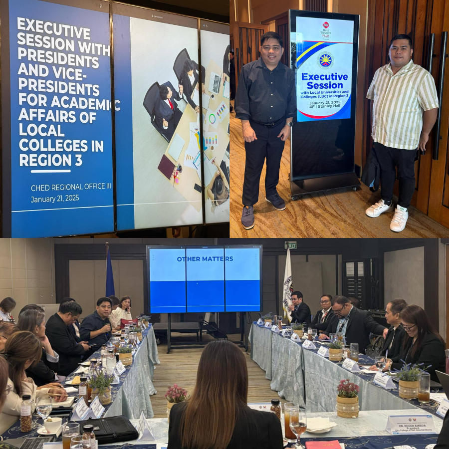 LUC Presidents and Vice Presidents called for Exec Sessions with CHED