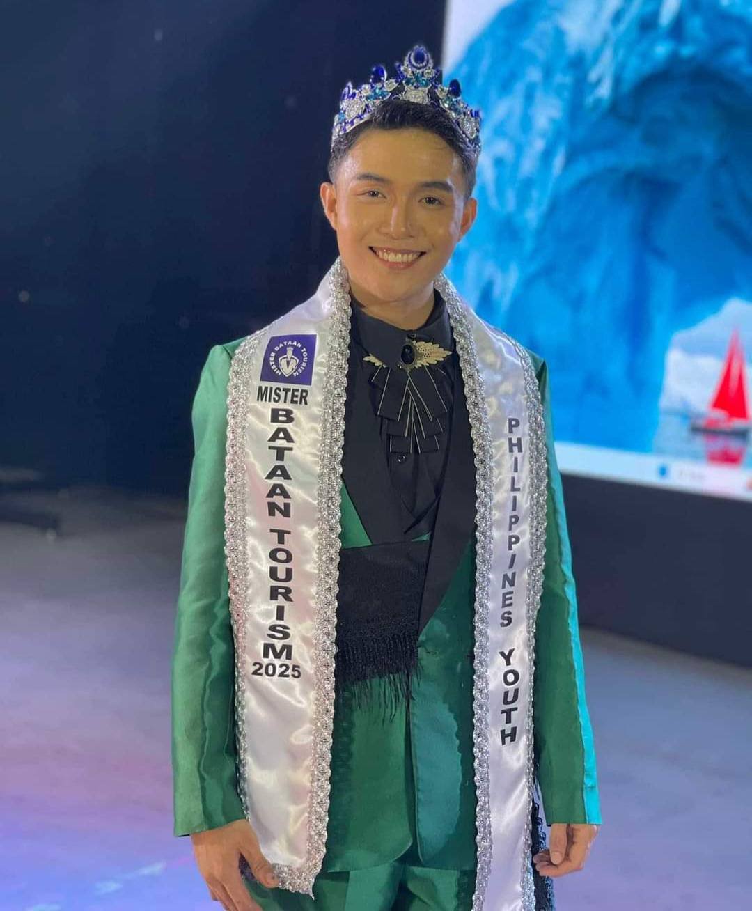Humilde is Mr. Bataan Tourism 1st Runner-Up; to represent Mr. Philippines Youth