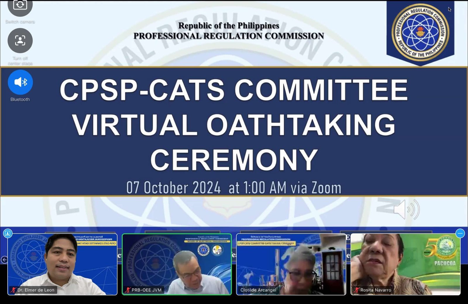 De Leon appointed CPSP-CATS Member; takes oath